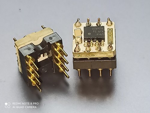 新正品TI OPA1642A双运放 高品质模块 背面带高级退耦 针脚镀金
