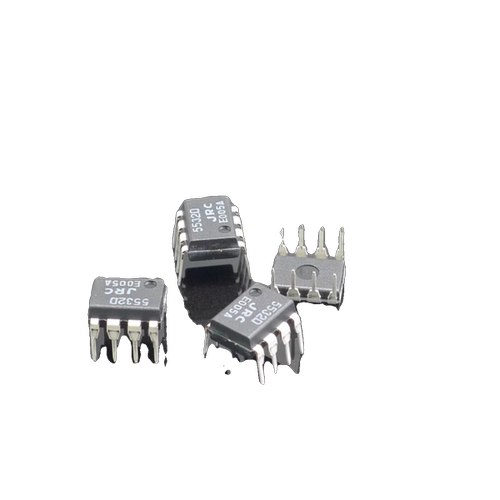 拆机 原装正品 JRC5532D  NJM5532D 低噪声 双路运算放大器 DIP-8