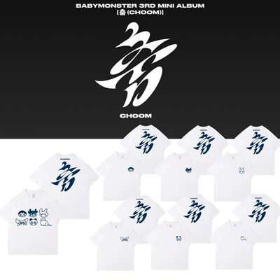 BABYMONSTER专辑同款官娃短袖