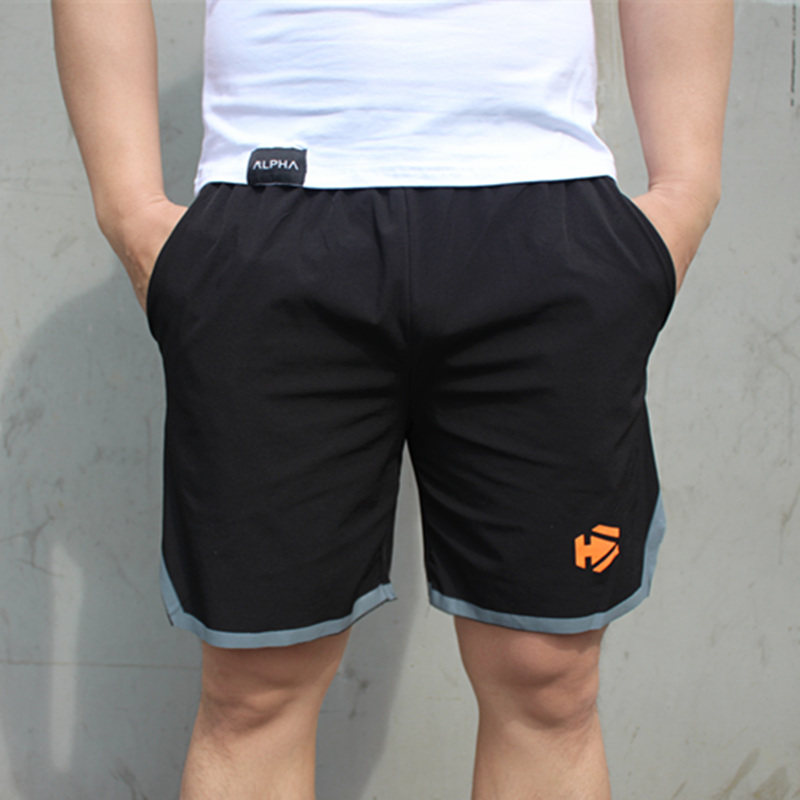 2020夏季运动短裤男薄款速干弹力裤宽松三分深蹲健身跑步裤居家裤