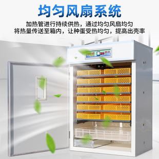 智能全自动孵化机家用型孵蛋器鹅蛋大型孵化器鸽卵化鸡抱蛋器恒温