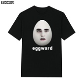 Eggward恶搞Funny欧美趣味创意鸡蛋实验室鸭蛋表情包短袖 T恤男女