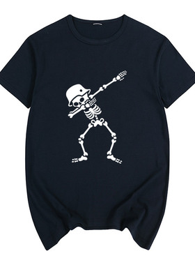 Dab dabbing biker Dab舞 街舞 嘻哈 男 女装 短袖 T恤