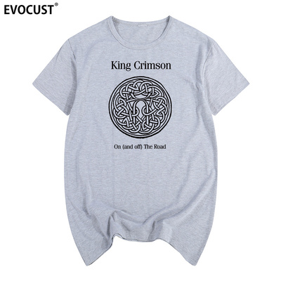 King Crimson摇滚乐队On and Off the Road男女短袖半袖T恤