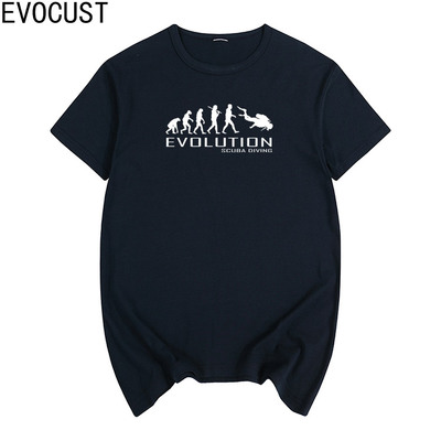 Evolution Scuba Diving进化 潜水员 男女短袖T恤