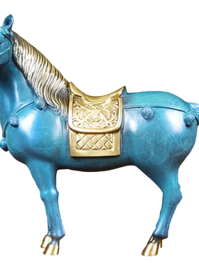 志在千里骏马别墅桌面商务艺术品