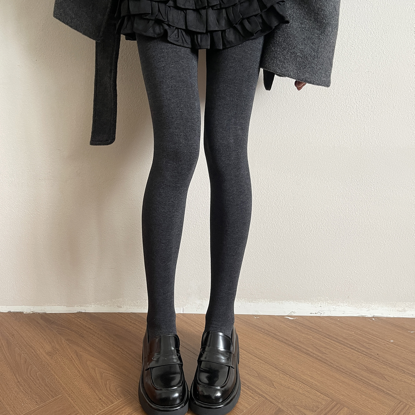 袜贵人冬季新品baby羊绒保暖微压大弹力少女基础百搭打底连裤袜女