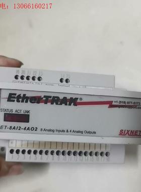 (议价)二手EtherTRAK模块ET-8AⅠ2-4AO2成色如图正(请询价)