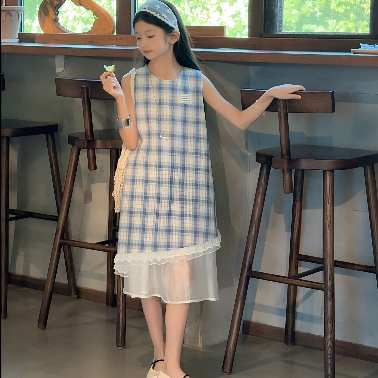 超好看女童夏季连衣裙新款