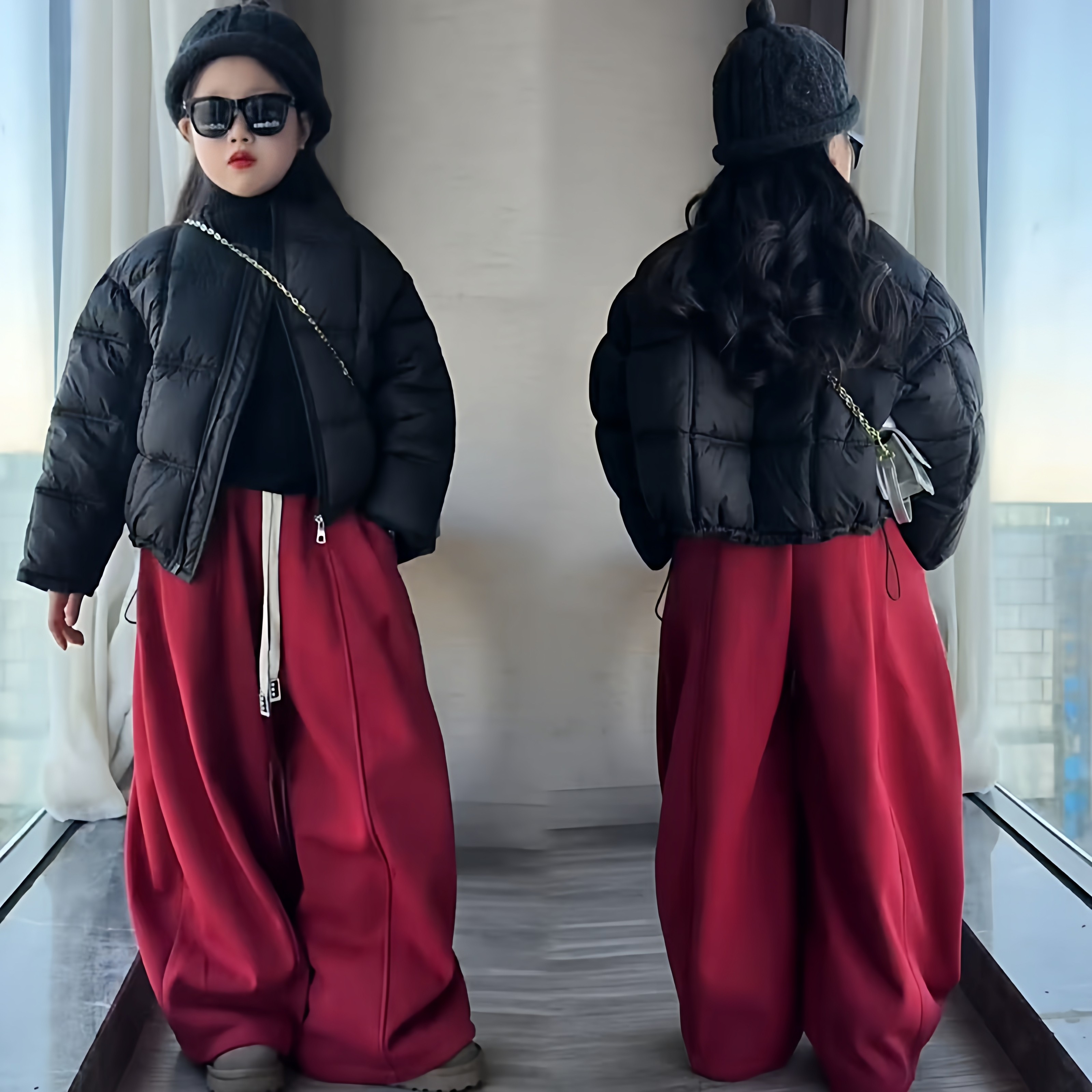 今年流行韩版女童羽绒棉圆领棉服冬季外套潮酷中大童百搭短款棉袄,童装/婴儿装/亲子装,棉袄/棉服,淘宝优惠券,粉丝福利购,淘宝优惠卷