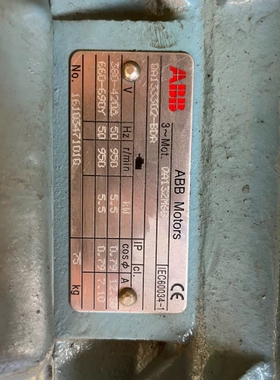 寻《《abb iec60034-1 电机 5.5kw 上机了 未使