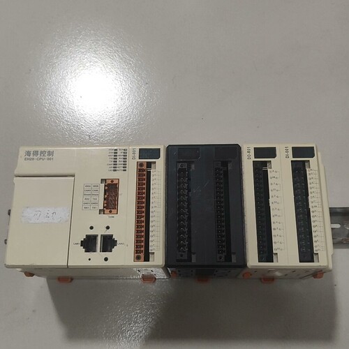 寻《《海得控制器EH-CPU-001带扩展模块DI-001，原装拆