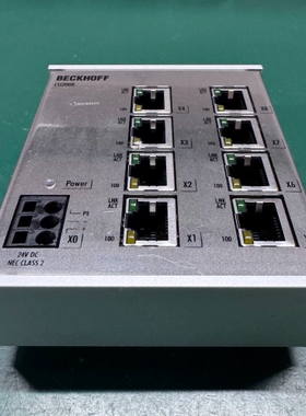 寻《《倍福BECKHOFF CU2008 8口工业以太网交换机，