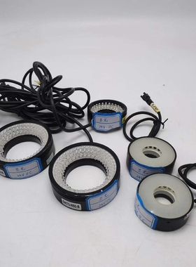 寻《《DH70-H60-B视觉圆形直流24V蓝色光源，功能完好，无