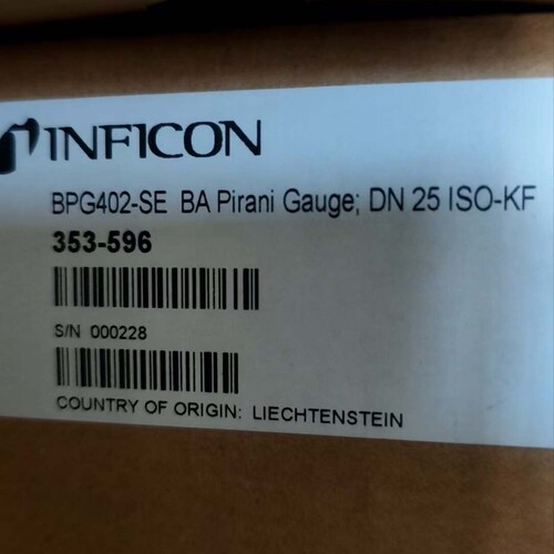 寻《《英福康BPG402-SE BA皮拉尼真空计，型号353-59