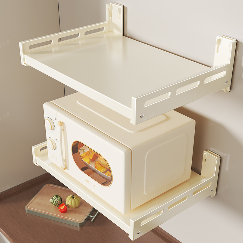 厨房微波炉托架微波炉悬空支架