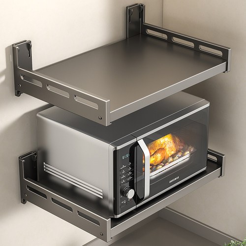 厨房微波炉架子置物架免打孔