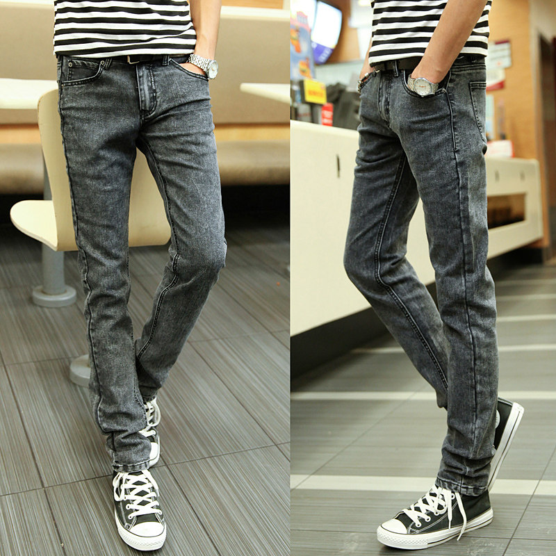 Jeans pour jeunesse pieds Slim pour automne - Ref 1466706 Image 1