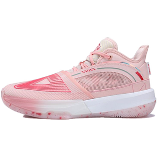 匹克态极大三角篮球鞋男女款减震维金斯樱花配色2023春运动鞋透气