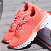 悦跑六代飞织运动鞋 休闲鞋 透气网面跑鞋 匹克女鞋 3M反光减震跑步鞋