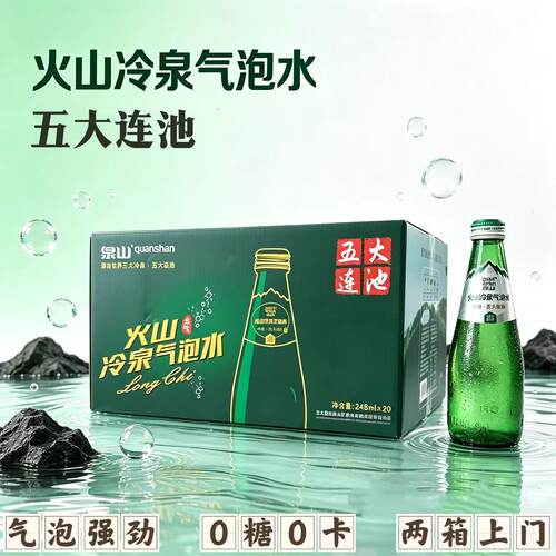五大连池火山泉气泡水248ml*20