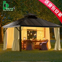 Sân ngoài trời sân thượng Roman gazebo lều pergola mái hiên tán bốn góc ô penny xe đổ - Lều / mái hiên / phụ kiện lều cọc lều