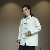 2024夏风男装盘扣复古中式唐装汉服夹克外套C229-Y1006-P105，男装夹克，电商C229-1