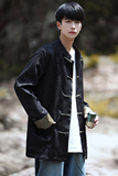 2024秋冬风男装提花中式大码唐装汉服夹克外套C229/Y764/P100，男装夹克，电商C229-1