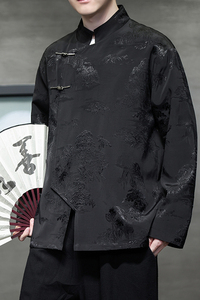 2024春夏新款风男装冰丝中式唐装汉服夹克外套C229-Y995-P100图片