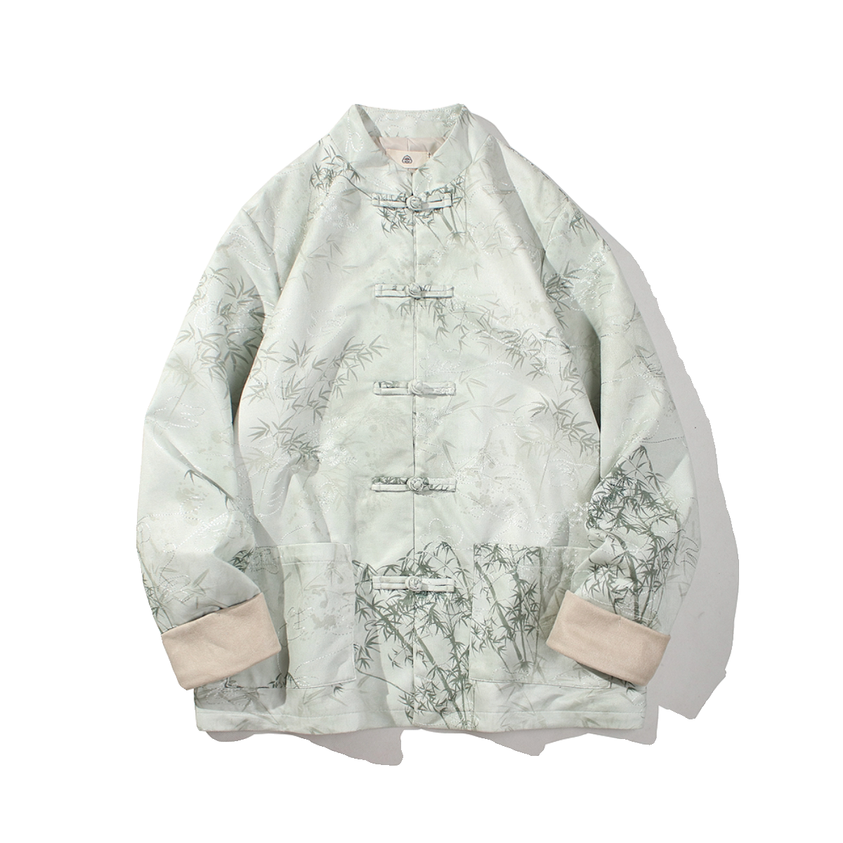 2024秋冬风男装鹿皮绒盘扣中式唐装汉服夹克外套C229/Y754/P1,男装夹克,电商C229-1