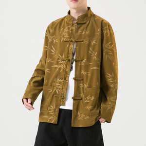 2024秋冬风复古中式盘扣大码唐装汉服夹克外套C229/Y788/P105图片