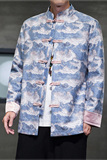 2024秋冬风男装复古盘扣中式唐装汉服夹克外套C229/Y770/P105，男装夹克，电商C229-1