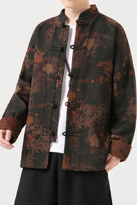 2024秋冬风男装棉复古中式唐装汉服夹克外套C229/Y768/P100图片