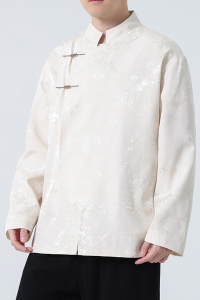 2024春夏风男装中式复古冰丝唐装汉服夹克外套C229-Y995-P100图片