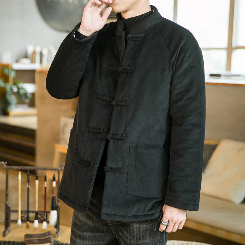 2022风唐装汉服灯芯绒复古棉袄棉衣棉服大码C229/MY461/P145图片
