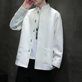 2024春夏风男装提花唐装汉服长袖夹克外套C229-Y1014-P105，男装夹克，电商C229-1