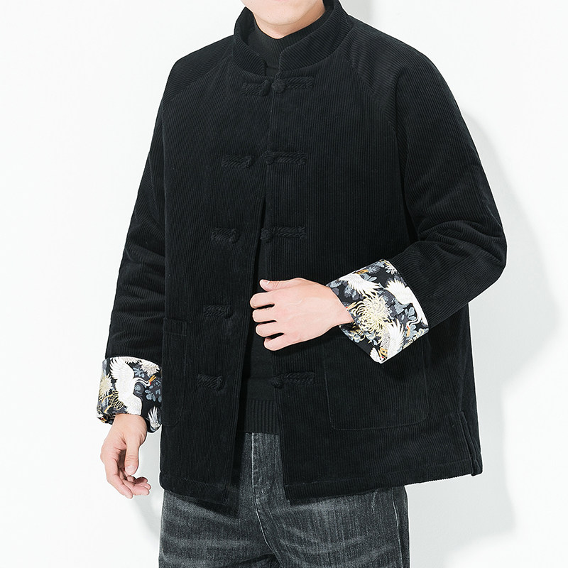 2024秋冬季风男装灯芯绒加厚棉衣棉袄外套大码C229/MY44/P140,男装棉衣,电商C229-1