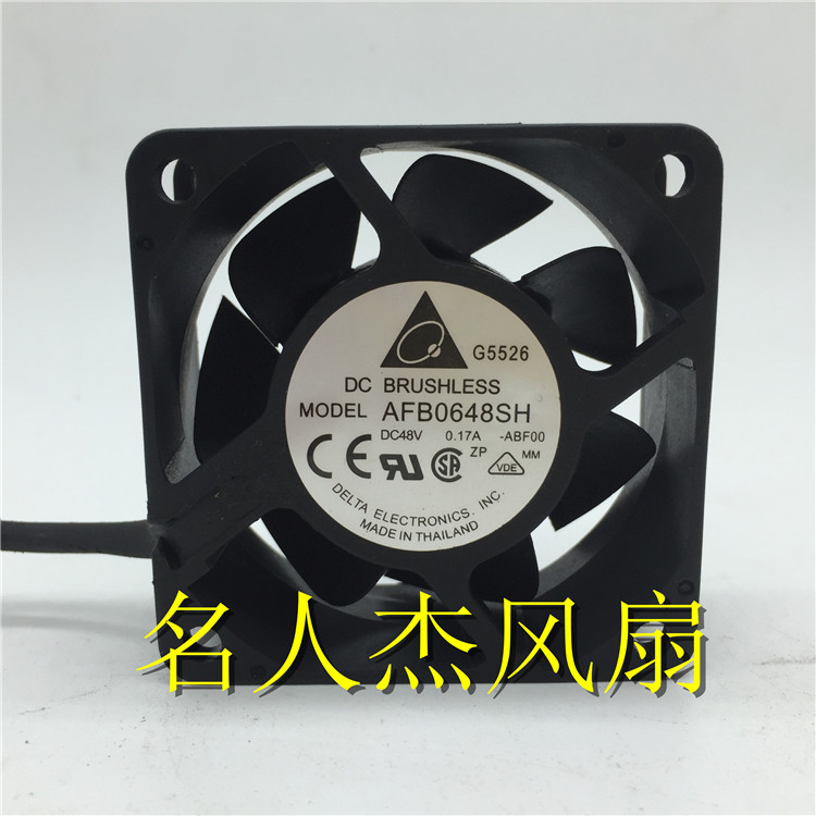 原装正品DELTA台达 6025 AFB0648SH -ABF00 48V 0.17A 变频器风扇