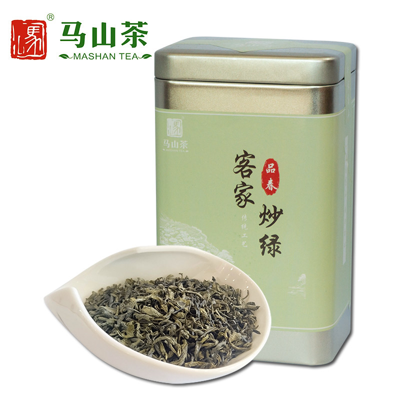 广东马山茶客家传统高火炒青云雾高山绿茶春茶茶叶150g厂家直销