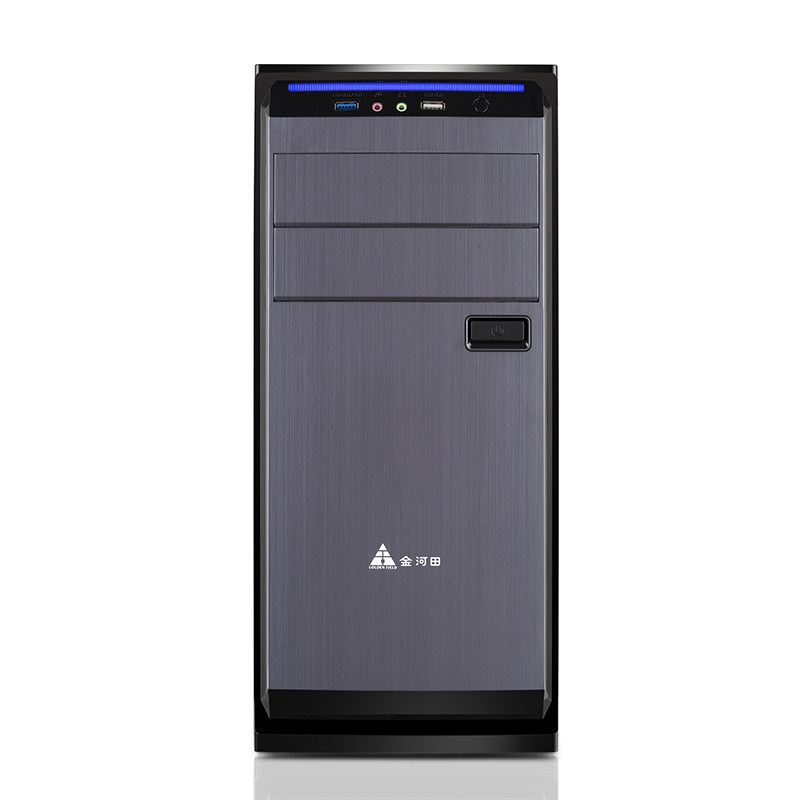 무료 배송 JINHETIAN FORESIGHT A2 비즈니스 컴퓨터 메인 케이스 데스크탑 케이스 ATX 백라인 USB3.0 게임 박스