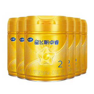 官方旗艦店正品 飛鶴卓睿二段奶粉750g星飛帆2段6罐裝 新客送試喝