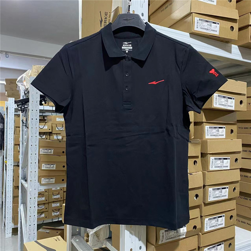 鸿星尔克POLO衫透气时尚
