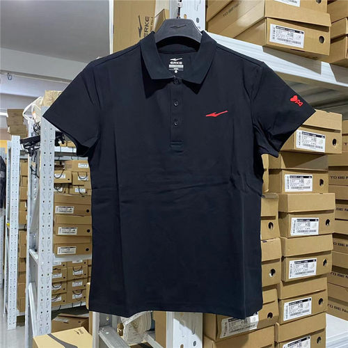 鸿星尔克POLO衫透气时尚