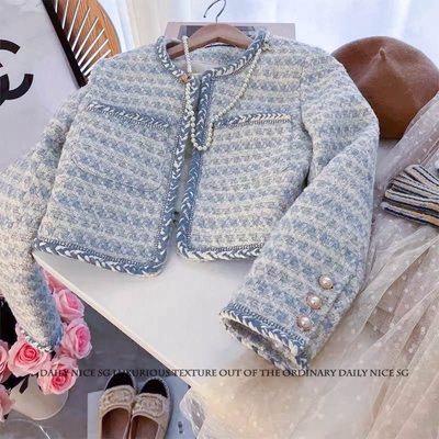 洋气休闲百搭无扣开衫短款小外套