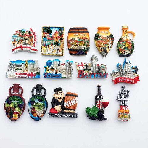 格鲁吉亚旅游纪念品冰箱贴工艺品