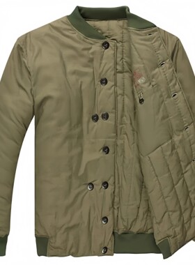 87式劳保棉袄加厚防寒棉服纯棉布白棉花老款式冬季老式冷库工作服