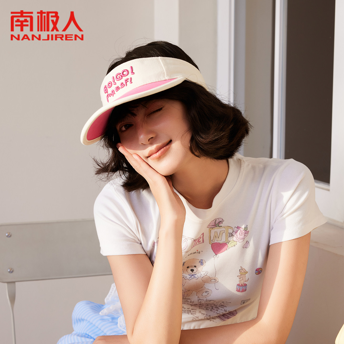 棒球帽空顶女夏季大檐太阳帽新款户外运动跑步鸭舌帽透气遮阳帽J