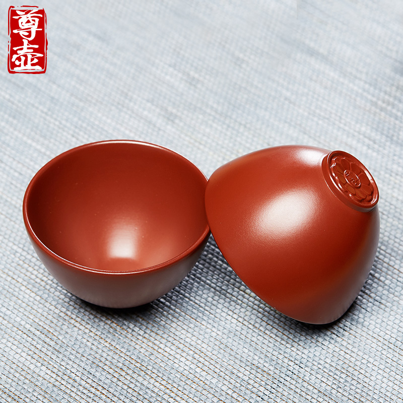 宜兴紫砂品茗杯主人杯功夫小茶杯