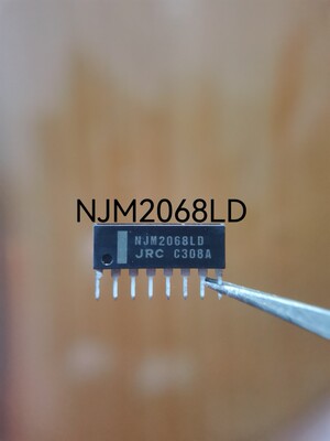 NJM2068L NJM2068双路运算放大器 ZIP8 全新原装现货