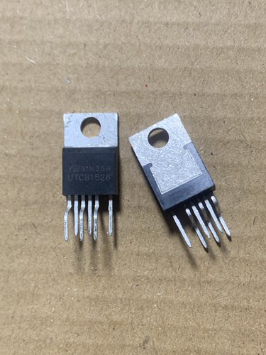 拍一发2个 原字正品 UTC81526 电源芯片 TO220-6 质量保证